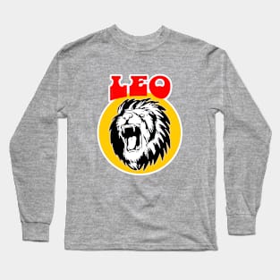 Leo Zodiac Long Sleeve T-Shirt